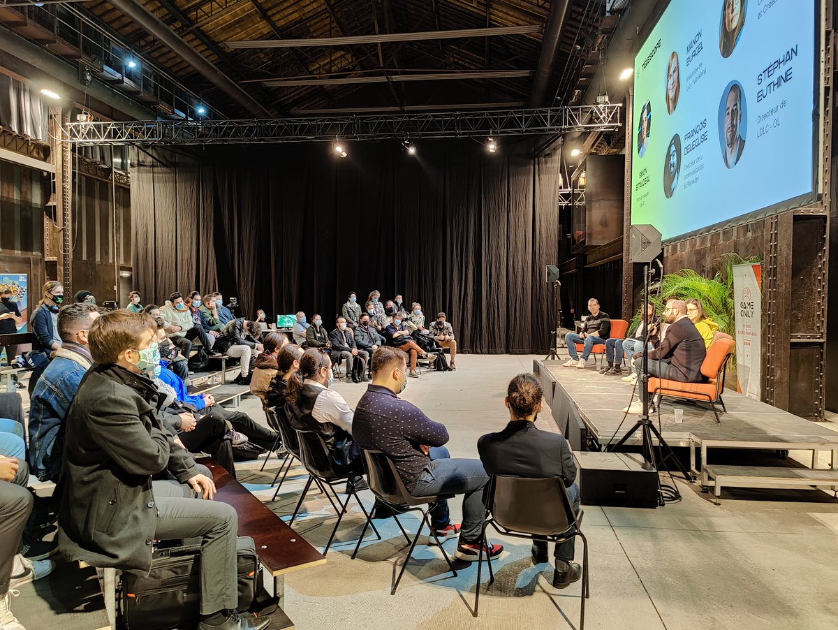 mana_oomgames's tweet photo. Yesterday, we attended an awesome event to present our game!
Thank you @GameOnlyFr and @H7lyon for the organization!
And thanks to everyone that tried #Exostars!

| #indiegame #shmup #mobilegame | https://t.co/VIZjyb1FSu