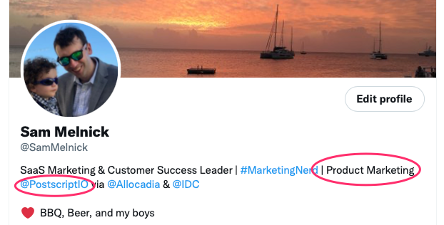 Sam Melnick tweet media