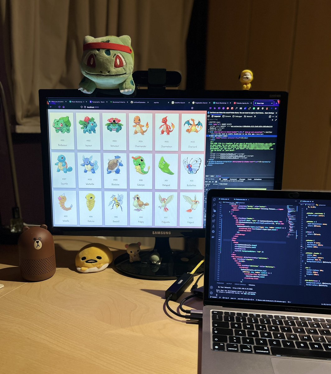 YuriDevAT's tweet image. Updating one of my side projects after reading through the new react and react-router docs 😎
#pokeapi #coding #Pokemon #workspace