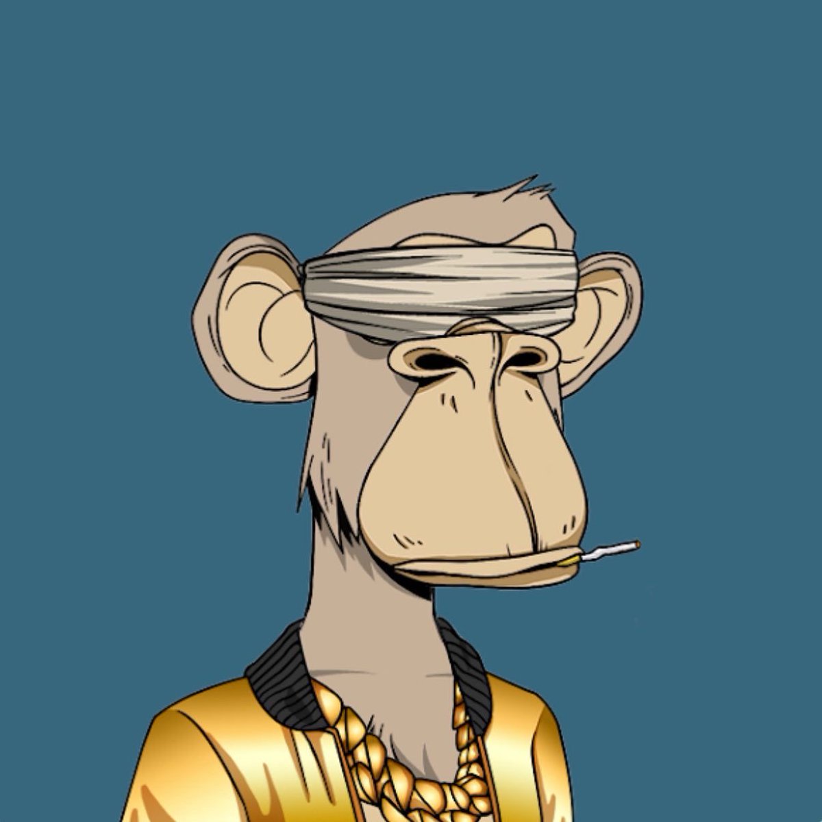 half a million on a picture JPEG.. we don’t flex the same 🚬🖤 <a href="/BoredApeYC/">Bored Ape Yacht Club 🍌</a>
