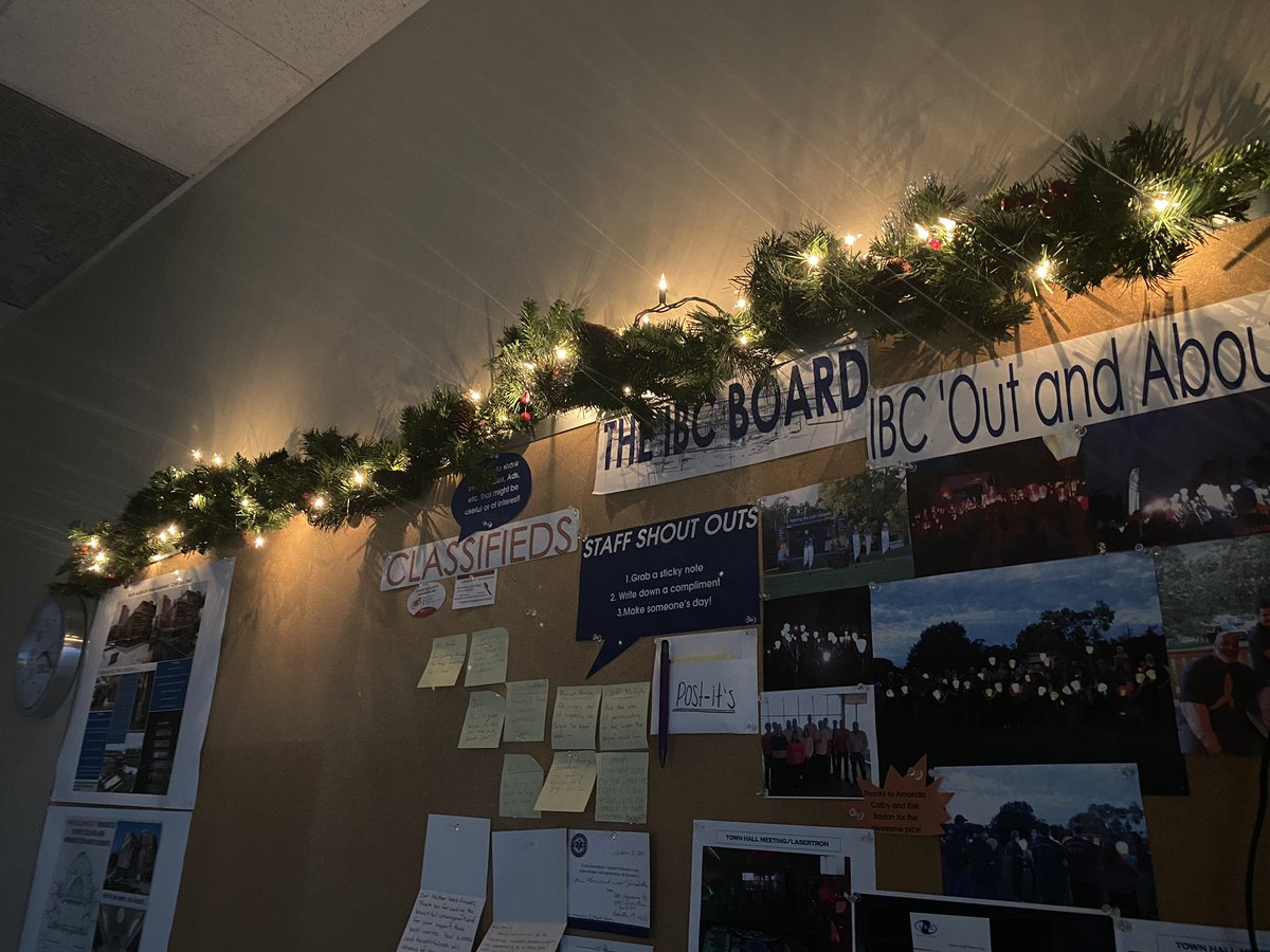 ibc_eng's tweet image. ** It’s beginning to look a lot like Christmas … in our Rochester office! ** #holidayseason #15days