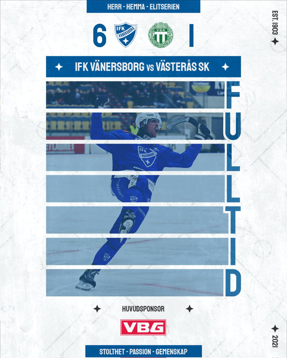IFKVBG_'s tweet photo. 9. Niklas Holopainen 🎯🎯🎯
91. Ilja Grachev 🎯🎯
10. Marcus Kumpuoja 🎯
21 Emil Viklund 🏑🏑
70. Robin Lundqvist 🏑
16. Niclas Nyqvist 1🏑
27. Adam Herou Löf 🏑

91. Ilja Grachev ⭐
Laget 🦬 https://t.co/hOcY1HMmSO
