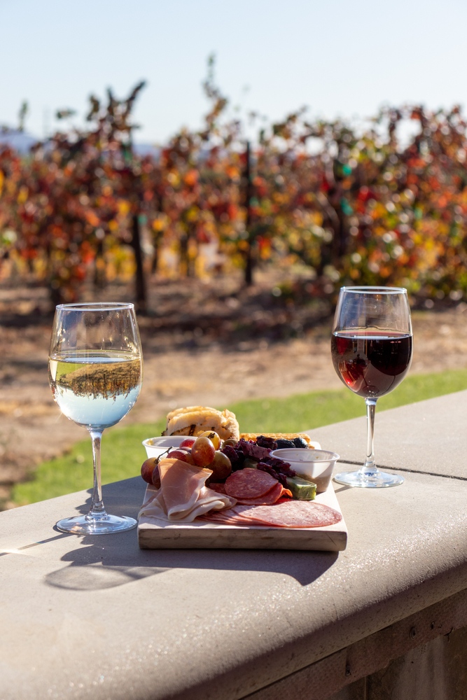 We've got your #WeekendPlans covered. All you need is a couple bottles of Ironstone Vineyards wine and a delicious cheese and charcuterie spread!🍷