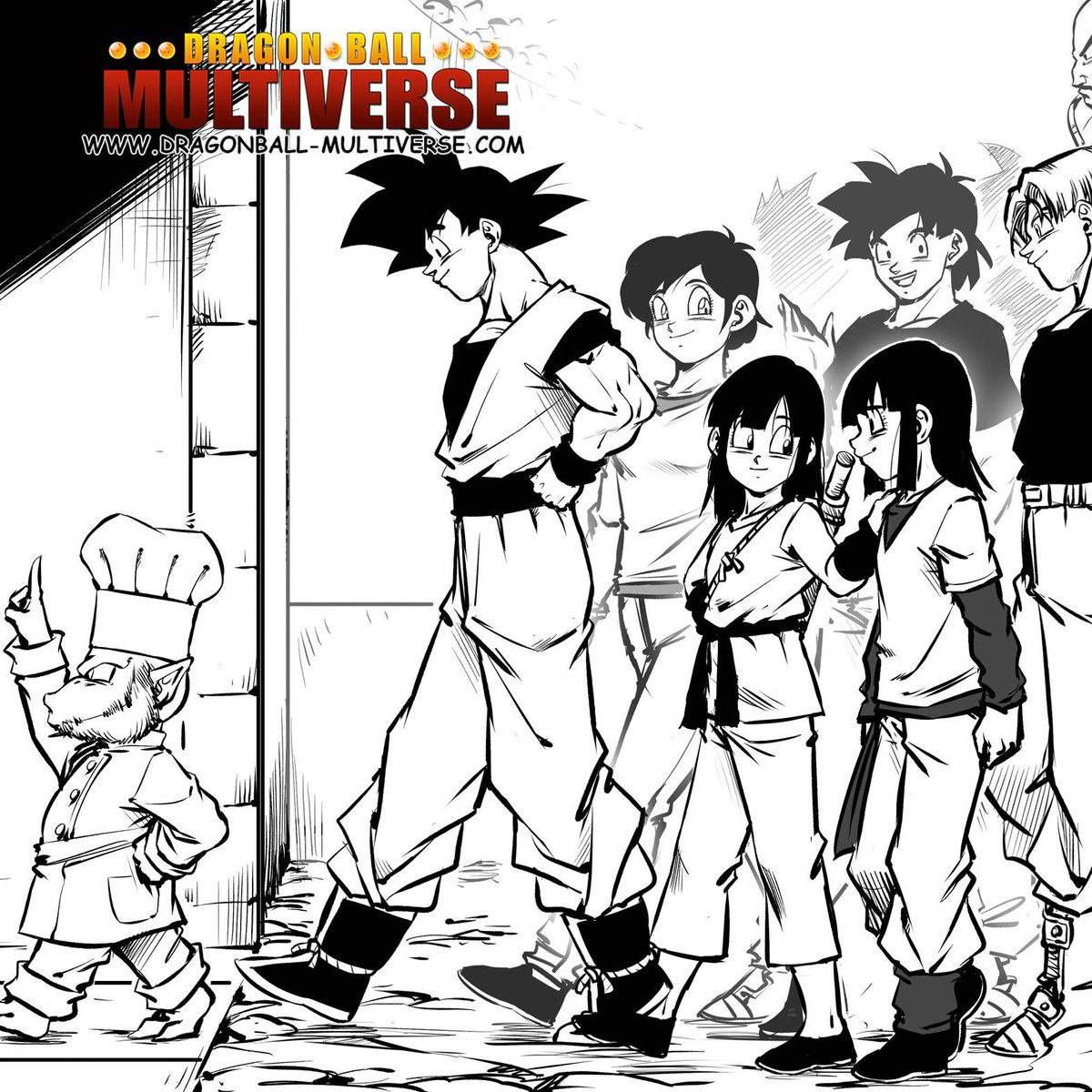 Dragon Ball Multiverse on X: 🇫🇷 Tous en cuisine 🇬🇧 All in the kitchen  🇮🇹 Tutti in cucina ☆ NEW DBM PAGE  #DBMultiverse  #comicbook #dbz #doujinshi #dragonballz #fanfic #manga #webcomic #goku #