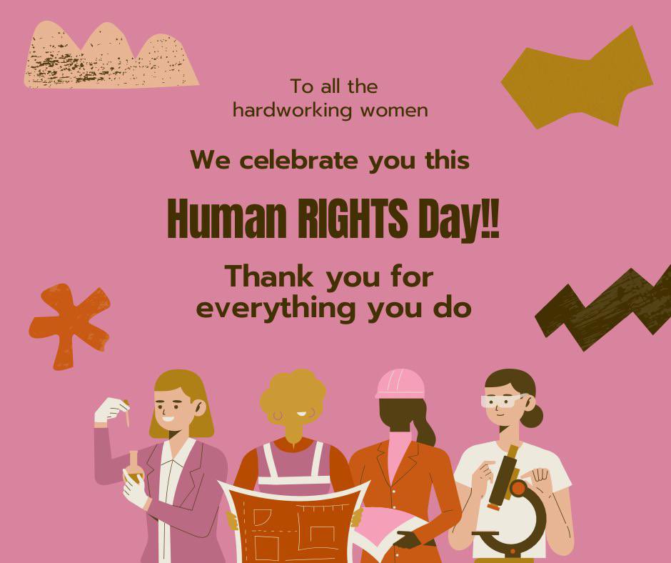MyGirlTRIBEUS's tweet photo. Happy Human Rights Day! https://t.co/doLuBsRg6T