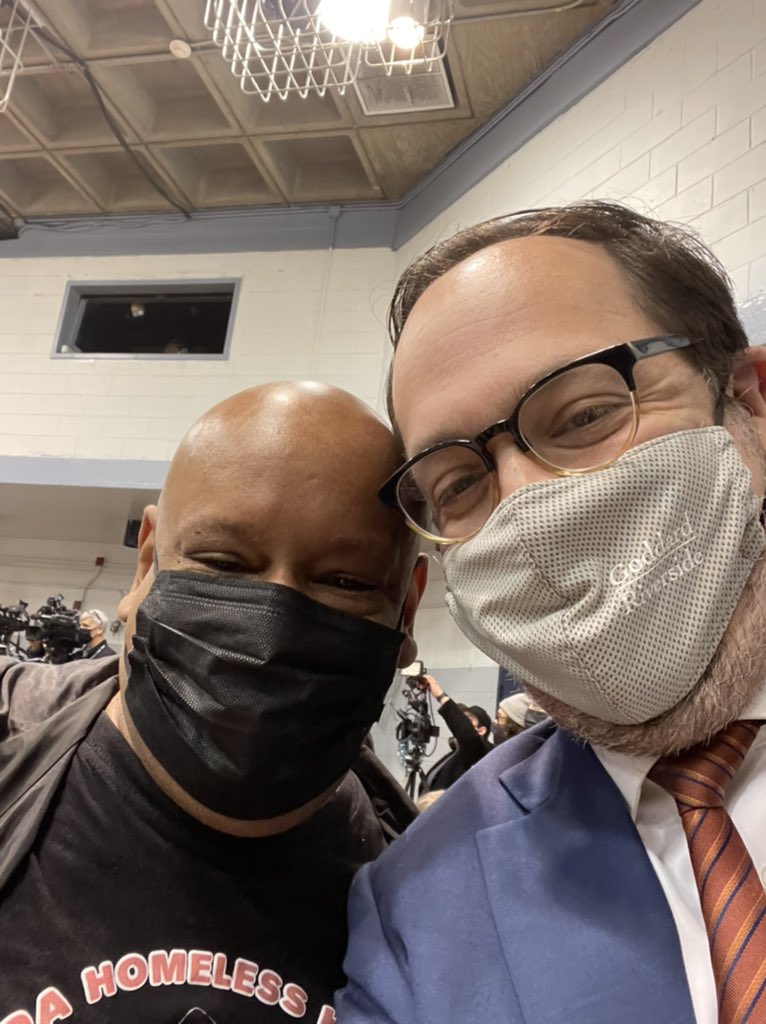 gregjmorris's tweet photo. Grateful to spend some time with @homeless_hero at #LSNC @GoddardRiv as @GovKathyHochul signs legislation to cover #FHEPS voucher increase. There’s a #newNewYork ahead- let’s get there #together. https://t.co/pEYoXPvv73