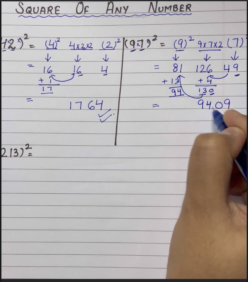 delta_dc's tweet image. Here’s an upcoming COLLABORATION activity for my students in Reimagining Algebra:

I saw this on Facebook. Why does it work?

#iteachmath #mtbos #algchat