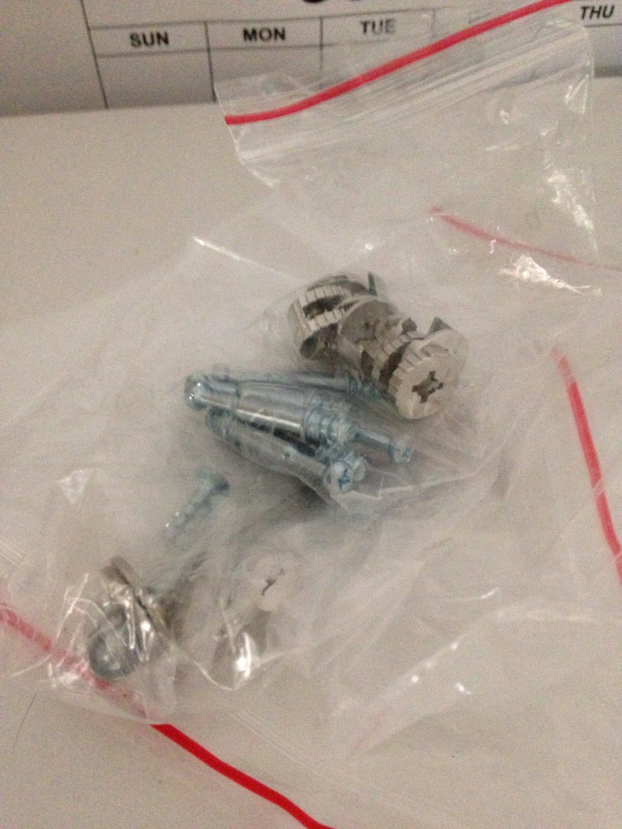 Newwayofdoing's tweet image. The Morning After 
Took me 7 bleedin' hours to put this together yesterday  only to find upon completion not only the Allen key (I had been using my Phillips head on everything) but that somehow I have bibs &amp;amp; bobs left over - uh oh.
#oops #DIYhell #DIYpurgatory