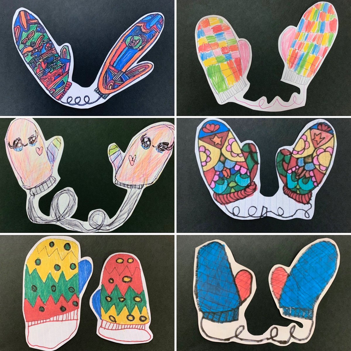 MsTaylor_art's tweet photo. My friends in our virtual Gr 1/2 class helped me decorate my door, inspired by the book ‘The Mitten Tree’. So glad they could participate from home :) #randomactsofkindness #themittentree #doordecoration #virtuallearning https://t.co/cyBabiZRpm