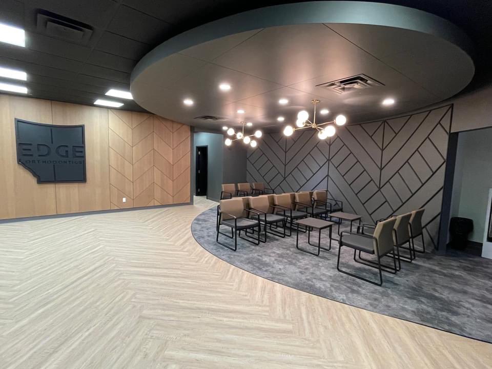 Edge Orthodontics new location is open and spectacular! A little sneak peak... we are excited to share more in the next few weeks!

Bexson Construction was trusted to convert this space into not only a high functioning orthodontic office, but a place of class, beauty and style!
