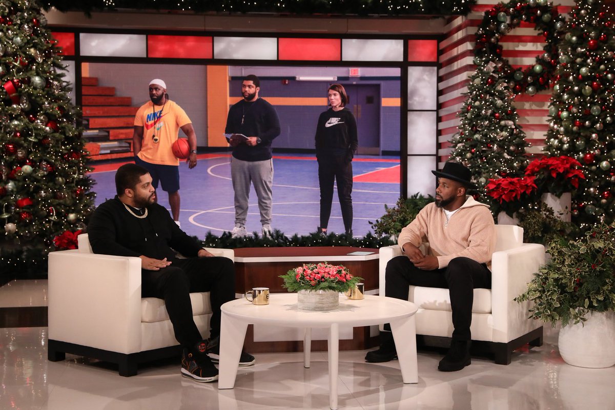 RocktheFilm's tweet photo. #Swagger comes to @TheEllenShow TODAY 3:00 ET/PT. @OsheaJacksonJr kicks it with @stephtwitchboss check it out. https://t.co/DR2FxEKFrM