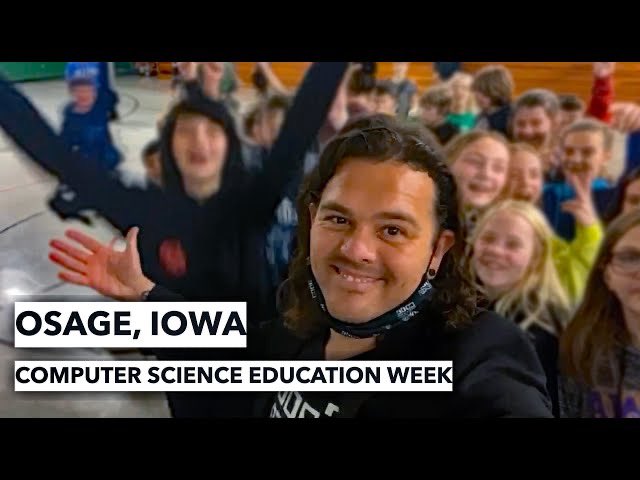 mraspinall's tweet image. COMPUTER SCIENCE EDUCATION WEEK | Osage, Iowa | IT FEELS GOOD TO BE BACK!

#CodeBreaker
#csedweek2021 

youtu.be/aIWkz3KHCK4