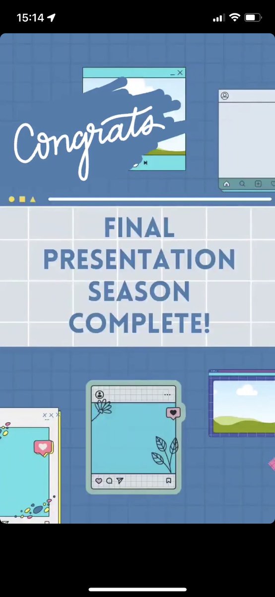Congratulations to all the ITWS Department students for completing their final presentations!