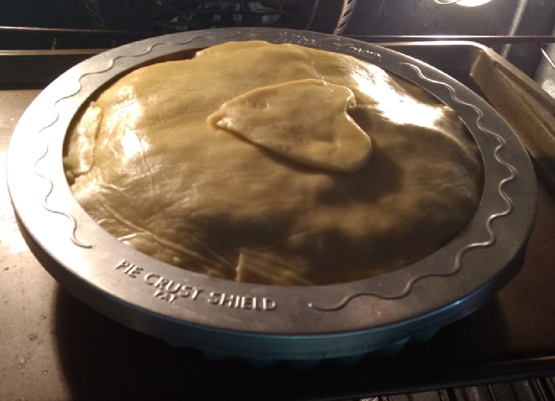 chord_channel's tweet photo. Pre-making supper before streaming so it's ready when all parties in the house are hungry! Turkey pot pie... #tartpangettingused #homemadepiecrust #beingsuziehomemaker https://t.co/2FZoguxRRC