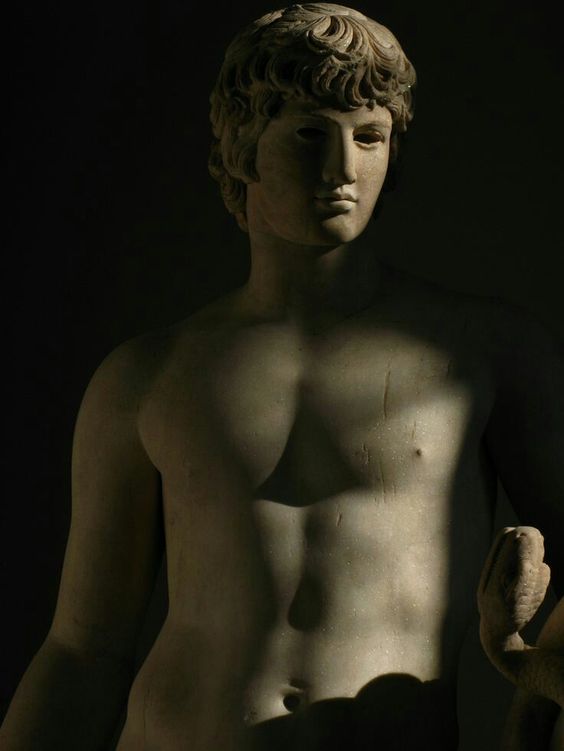 antinousgaygod's tweet photo. Priest #Michaelus says Christians "demonized" the Greek word #daemon. #Daemons were spirits of prematurely dead youth who worked miracles and mediated between mortals and gods: https://t.co/n12YWjUCbU Art: Antinous #AgathoDaimon (Blessed Spirit) statue at #Berlin's #AltesMuseum. https://t.co/LiDY3iYWyb