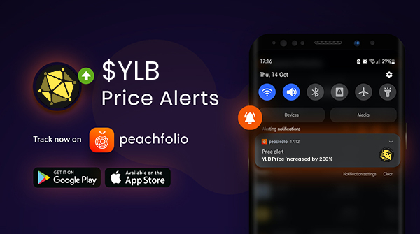 Peachfolio Price Alerts tweet media