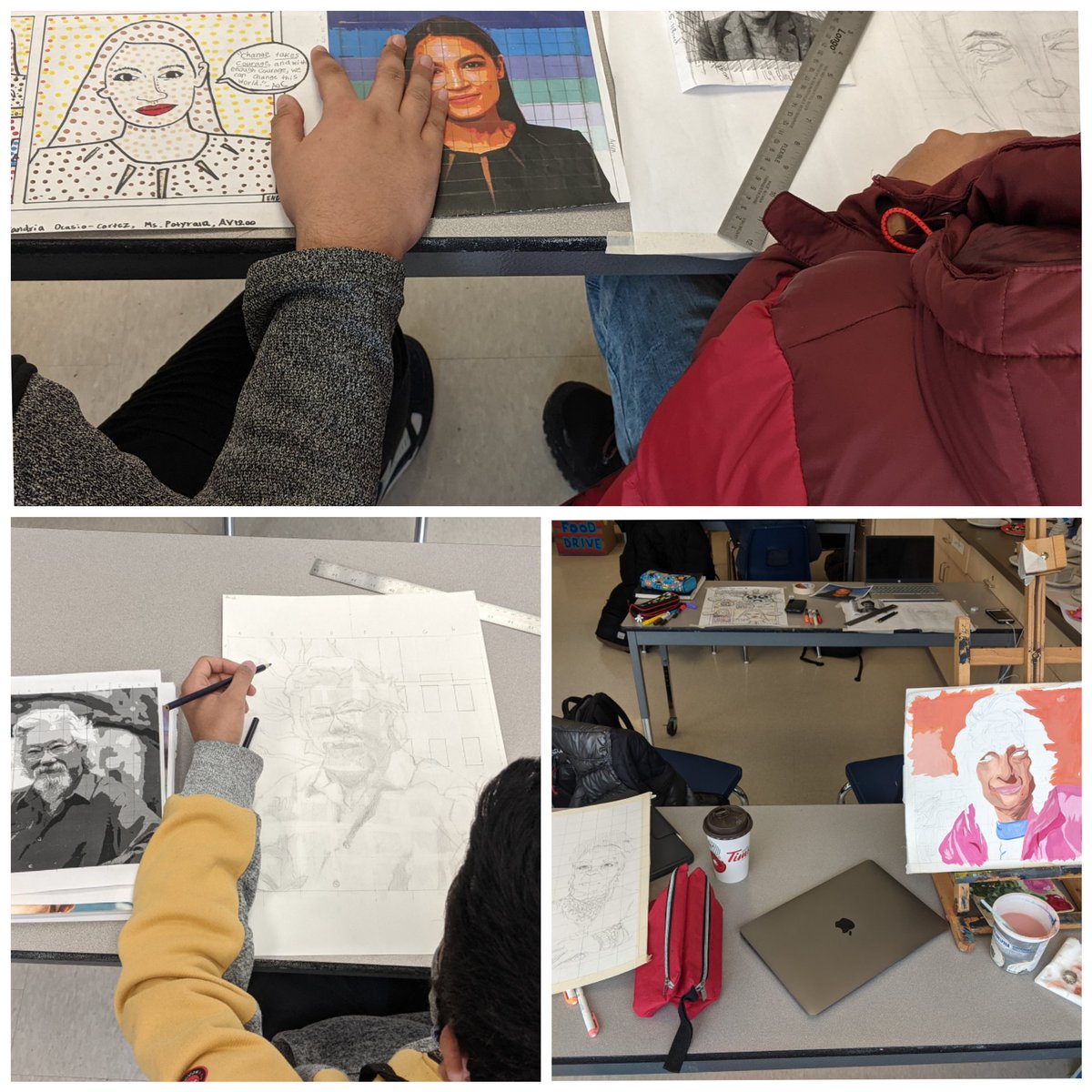 Potyralatweets's tweet photo. Another day of our activists art.😍 So proud of these kids. https://t.co/YyEA7grD5c