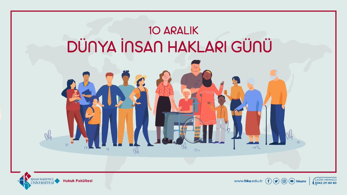 İnsan haklarının toplum tarafından benimsendiği ve Devlet organları tarafından güvence altına alındığı bir yaşam diliyoruz.
#10aralık #Dünyainsanhaklarıgünü