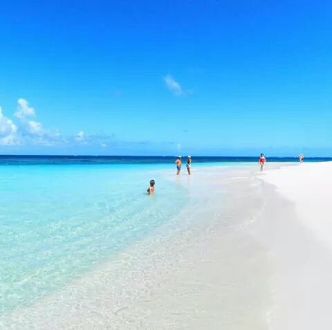 bethanyriskin's tweet photo. @BachPartyPod @julietlitman Let Callie know (and  you) that @Anguilla is the Chanel of beaches, with pure white, CLEAN sand that feels like powdered sugar underfoot, and we have 33 of them—not a single one man made. This is the one my husband and I live on. https://t.co/phevaCVJ4A