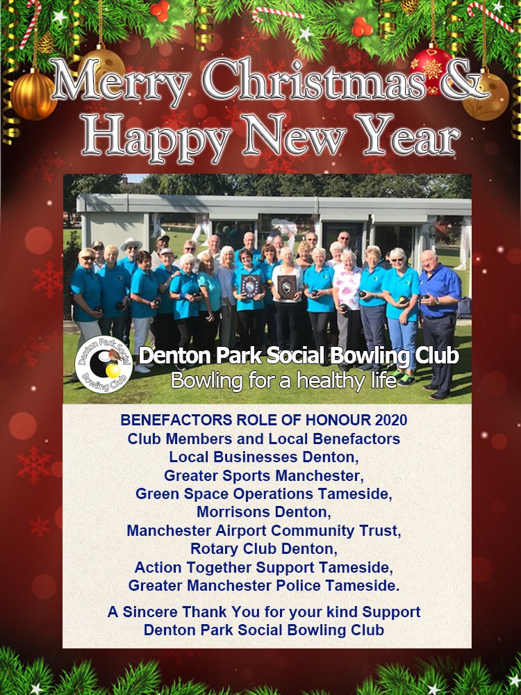 Join us ready for the 2022 season <a href="/WeActTogether/">Action Together</a> <a href="/newsintameside/">Tameside Reporter</a> <a href="/TamesideCorr/">Tameside Correspondent</a> @GwynneMP <a href="/TonyMor76340997/">Discover Denton</a> <a href="/DentonRock1/">@DentonRock</a> <a href="/TamesideSN/">Active Tameside Sport & Physical Activity Network</a> <a href="/TamesideCouncil/">Tameside Council</a> <a href="/TaylorOlwyn/">Debdale Park Bowling</a> #tameside #denton #hyde #dukinfield #ashton #Christmas