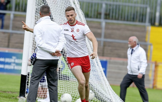 TyroneGAAOTD's tweet photo. Tyrone's All Stars 1980-2022
Brian Kennedy 
@DerrylaughanGAC
Midfield 2021
The first Derrylaughan man to claim an All Star for Tyrone and the seventh man to claim an award at Midfield
#31 https://t.co/48DbhnWh21