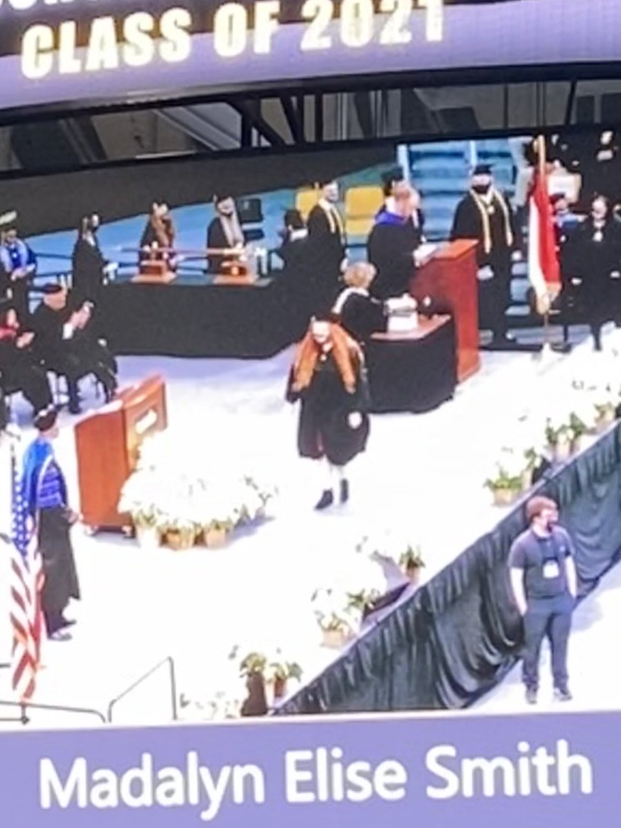 KatdimS's tweet photo. Today my daughter became the first college graduate in my family #appstate https://t.co/F9HuS2Bb2g