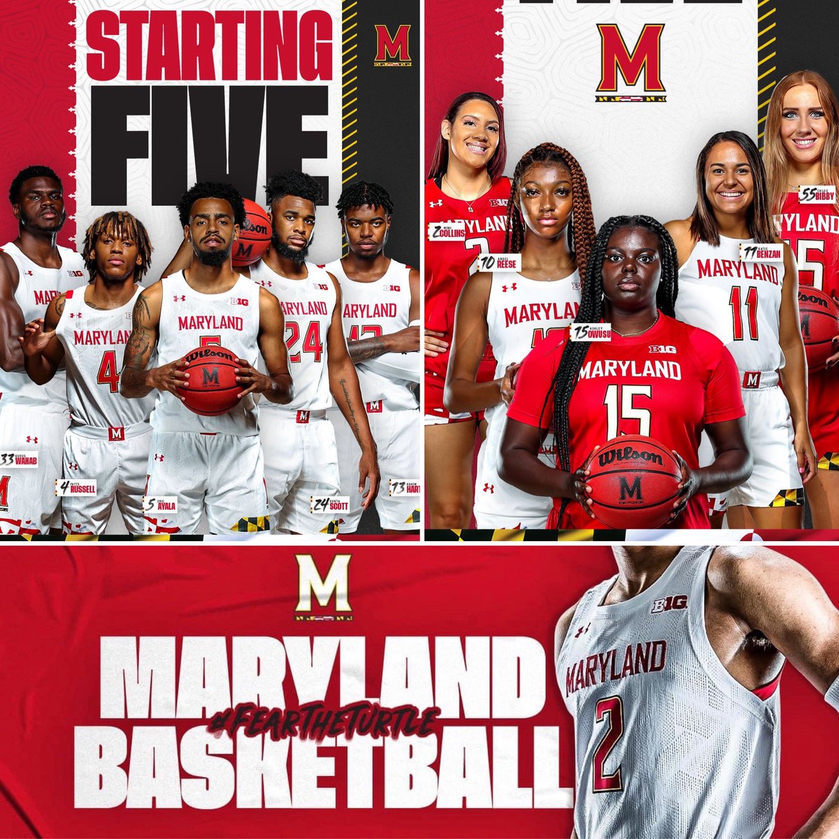 TerpsinDC's tweet photo. This Sunday join us & other #DCTerps at @louscitybar for a double-header of #Maryland basketball! At 3pm catch a match-up of Top 10 ranked teams as @TerpsWBB takes on South Carolina. Then at 4:30pm @TerrapinHoops tips off their HOF Game against the Florida Gators. https://t.co/f9A2EWs69l