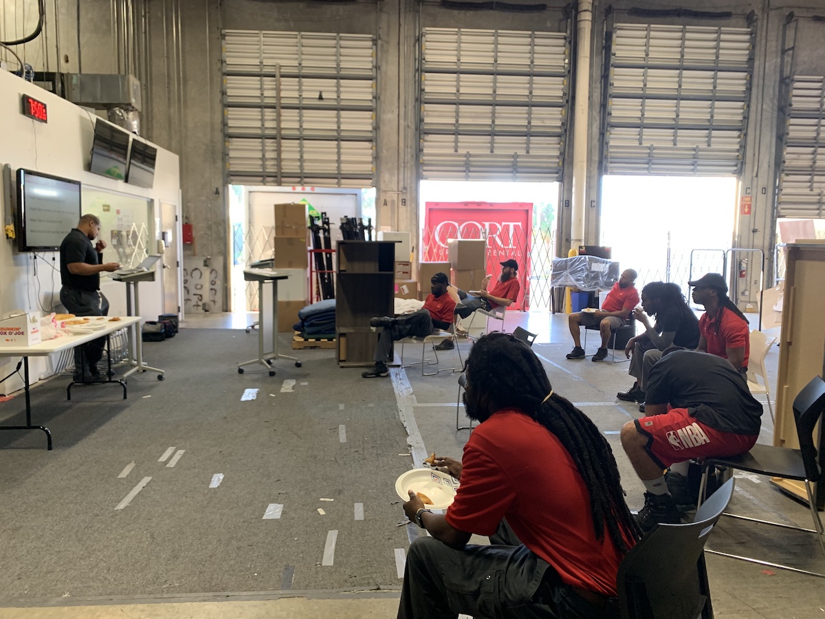Yesterday our South Florida Outlet team hosted an appreciation breakfast for the Operations team, complete with donuts 🍩, and raffles 🎟. Team camaraderie at its finest!