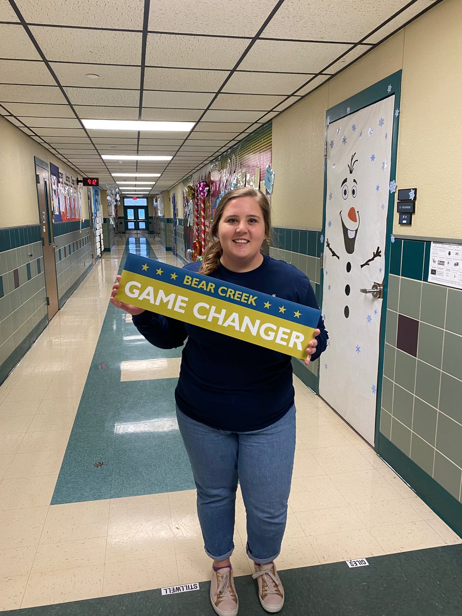 Showing her love for her students is what @Ms_DeeringBCE does best! She and her class made a video for one of her students who was out sick, and that made his and his parents day! Keep spreading the love, Taylor! #teamBCE #bcegamechanger