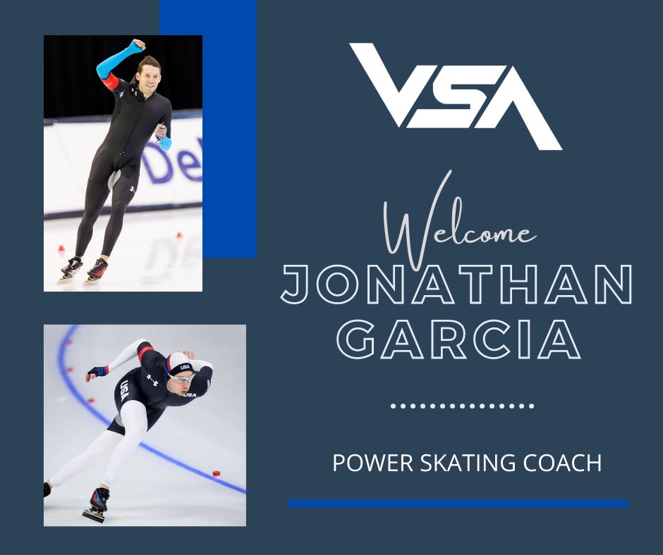 VSA is excited to announce the newest addition to our Hockey Staff! 🥅 🏒 
We would like to welcome Jonathan Garcia as our Power Skating Coach.
🔹Two-time (2X) Olympian:
  🔹2014 Sochi, Russia
  🔹2018 Pyeongchang, South Korea
🔹Nine-time (9X) United States National Team Member