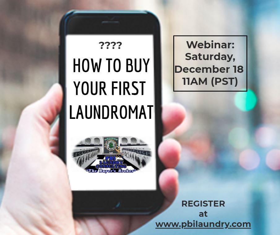 New #investors are invited to join us for our #Nationwide
"How to Buy Your First #Laundromat" #Investment #Webinar: Saturday, December 18 at 11:00AM (PST).

Register for this free event at: us02web.zoom.us/meeting/regist…

Full Webinar schedule &amp; information at:
pbilaundry.com