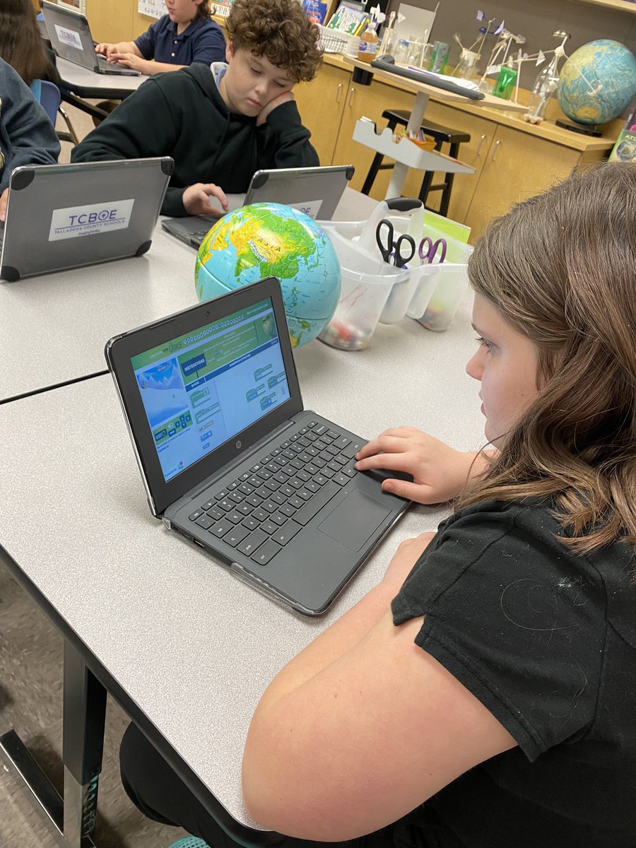 Hour of Code #codefortheholidays #dms_tcboe