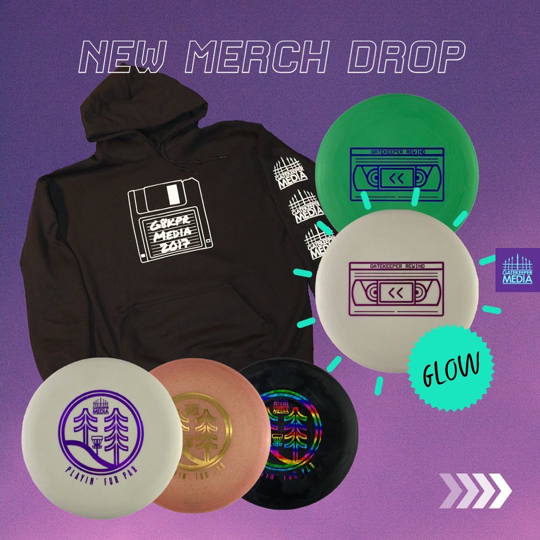 GatekeeperMedia's tweet photo. We have new merch on our site! A new pullover hoodie and custom stamped EV-7 and Gateway discs. Visit https://t.co/RfTkV2oaPM
.
.
.
#discgolf #gatekeepermedia #frisbeegolf #ev7 #penrose #gatewaydiscs #frolf #discgolfeveryday #gatekeeperrewind
#discgolfapparel https://t.co/9imP4B44eT