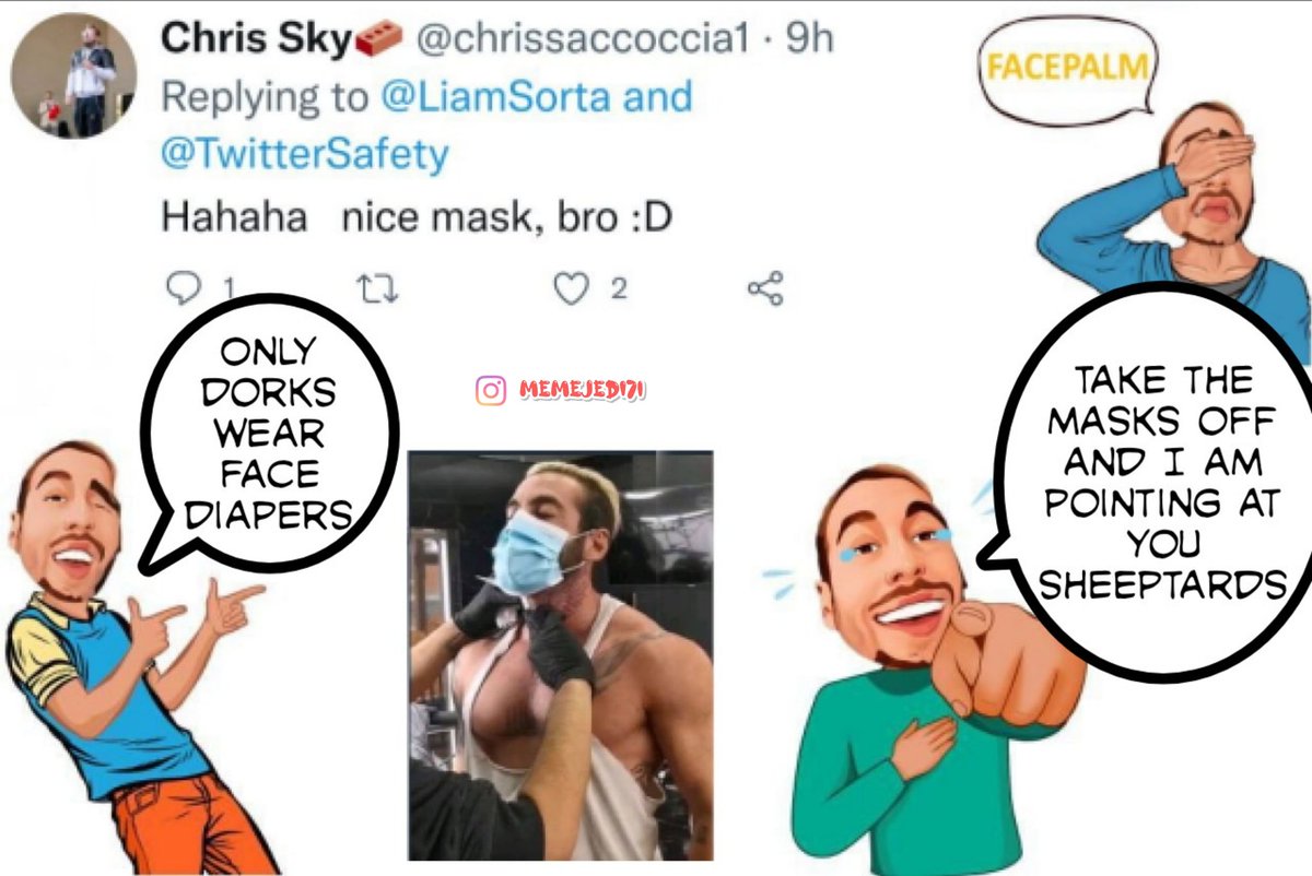 MemeJedi71's tweet photo. #chrissky #Canada #Patriots #justsayno #chrisdirtroad #Alberta #conspiracymemes #COVIDIOTS #Covid_19 #antimasks #controlledopposition
Stop supporting these shills they are not real truthers they gain power through deception https://t.co/DYlrL0ThXw