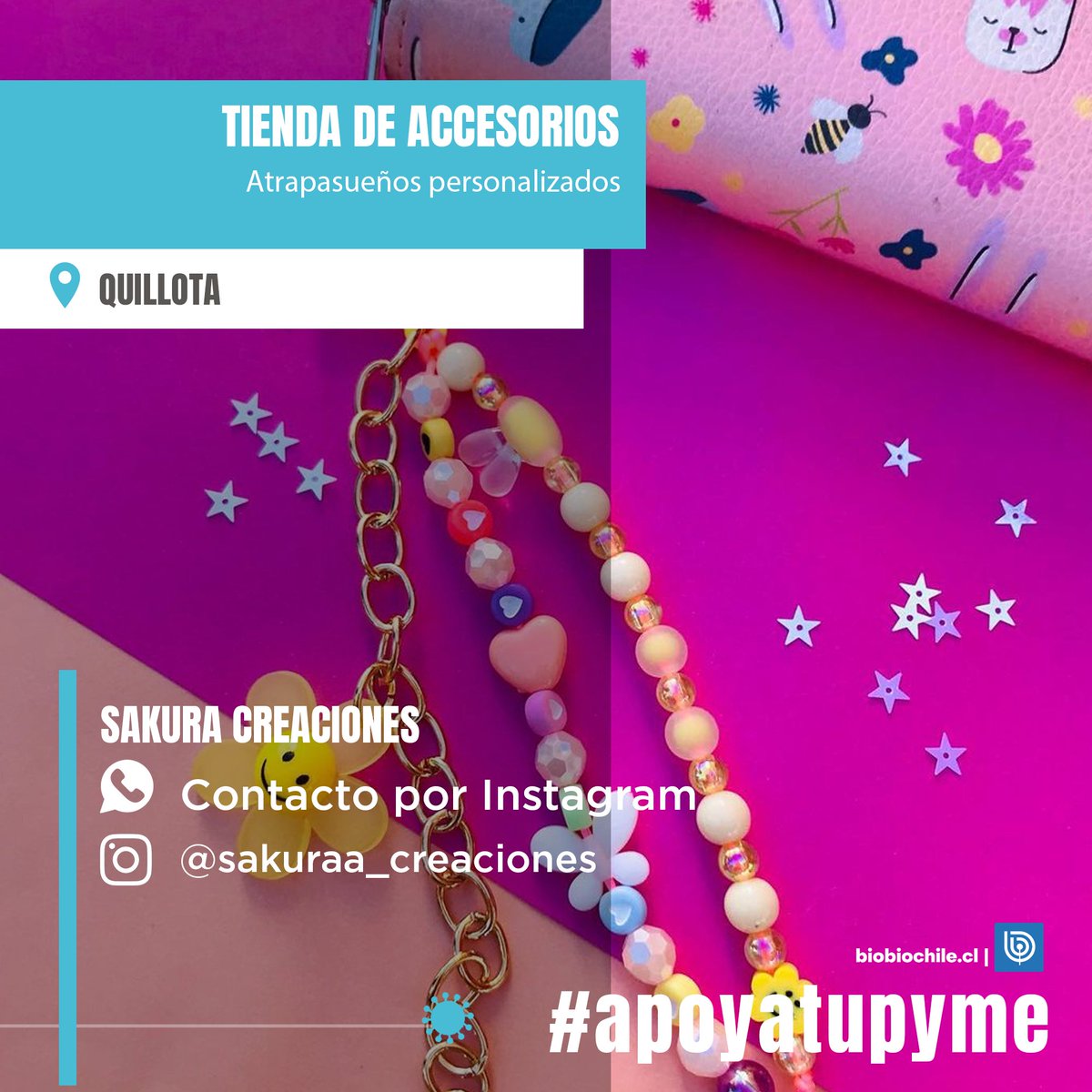 biobio's tweet photo. #PymeChallenge ¿tienes una pyme o conoces a alguien que la tenga? Compártela con nosotros por IG para poder ayudarlos y juntos apoyemos a los microempresarios💪
Por la gran cantidad de mensajes que recibimos no nos es posible responderles, pero leemos todas sus solicitudes. https://t.co/nTX8P84vX4