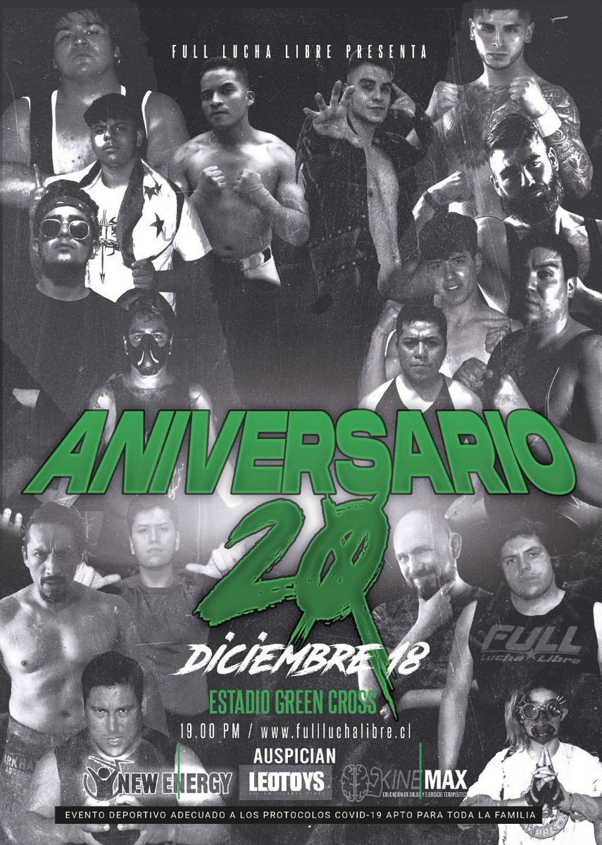 KaceresC's tweet photo. Feliz y emocionado de pertenecer al Cartel Oficial del evento más importante del año de mi querida #fullluchalibreantofagasta 💪🏾💪🏾💪🏾💪🏾 https://t.co/Y6gpIVxUcA