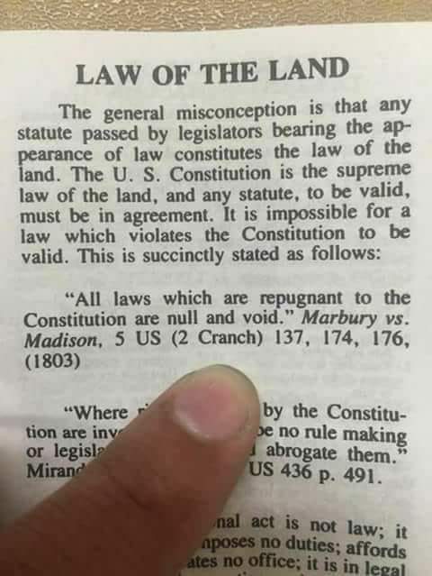 RT @lbrownfld: LAW OF THE LAND
