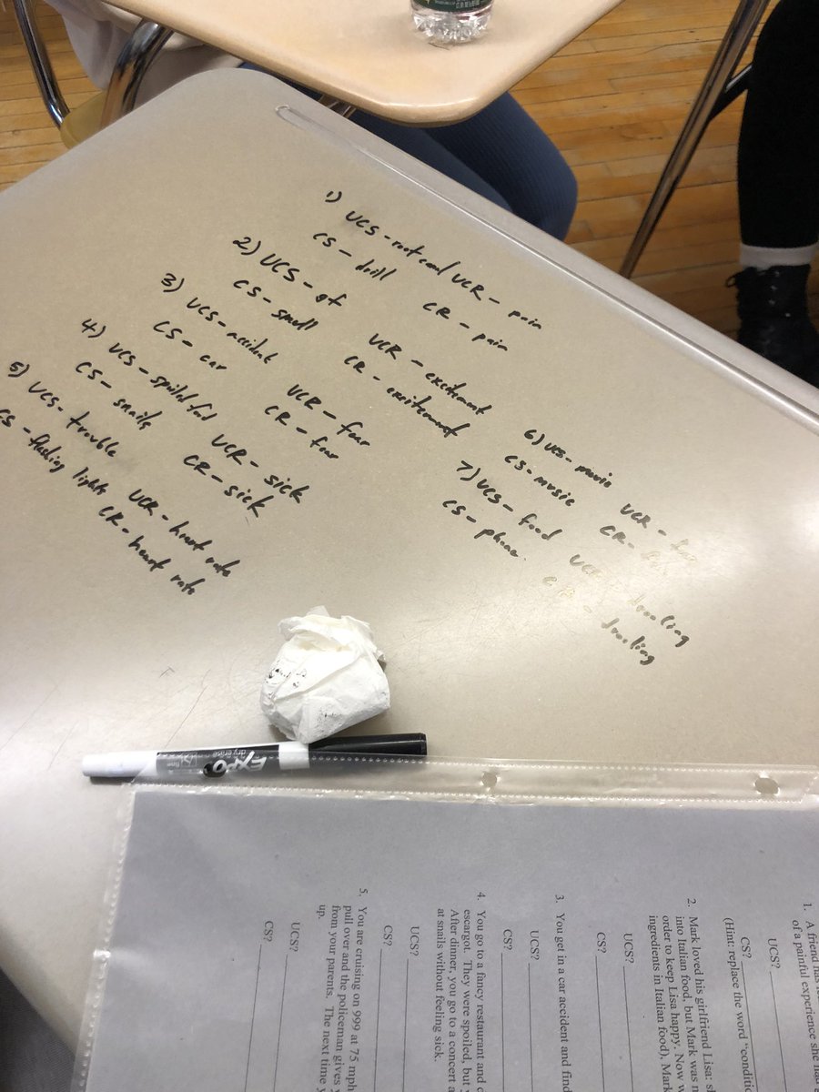 JenCareyLHS's tweet photo. Nothing better than defacing school property for the sake of learning about Classical Conditioning in EC Psychology #learningoutsideofthebox #breakingnormsoflearning #rulebreakersin239 https://t.co/EdF3LoRJTT