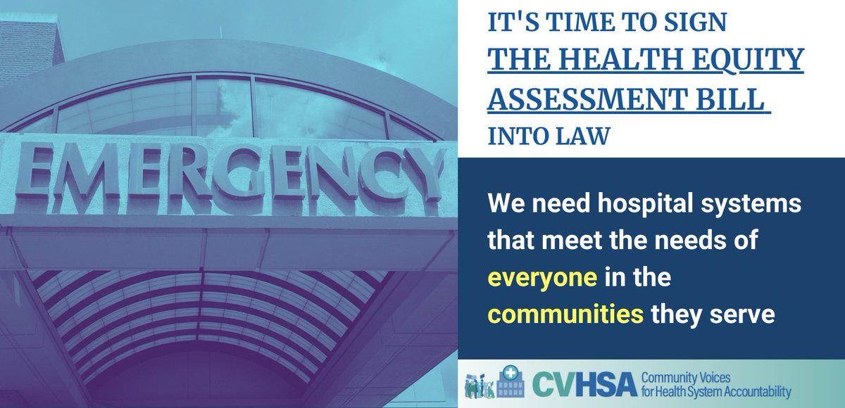 When large hospital systems close or downsize local hospitals, medically underserved communities are left with few options for care. <a href="/GovKathyHochul/">Governor Kathy Hochul</a> please sign the Health Equity Assessment Bill, so marginalized communities are not further left behind. #NYSHealthEquity
