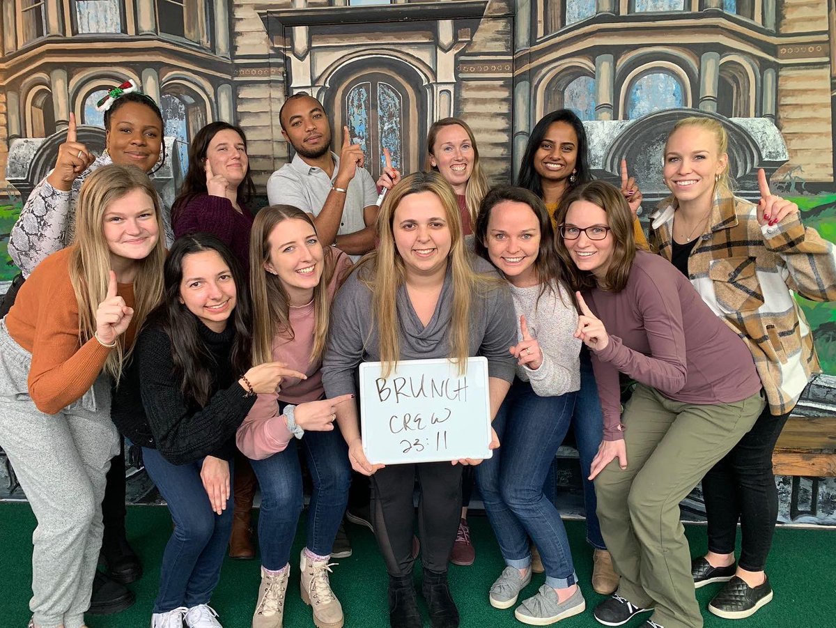 ACHOL_Peds's tweet photo. Our interns now hold the #1 record at the Escape Room in Oak Lawn! It’s safe to say their retreat was successful! Congrats class of 2024! 🐷🦁🐸🦓🦫 https://t.co/4gOw3khXGp