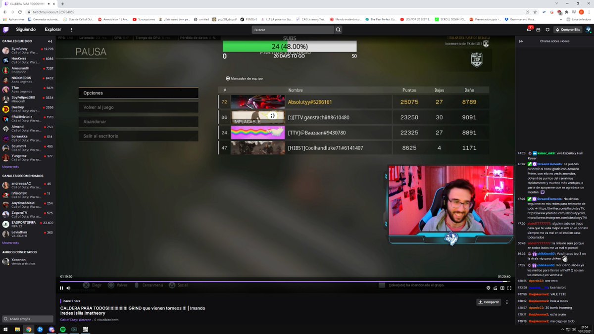 ¿ RECORD DE ESPAÑA? El guiri era rellenar xDD pero 88 kills ggs I guess <a href="/Baazaan_/">𝒀𝒐𝒖𝒏𝒈𝒆𝒔𝒕 𝒊𝒏 𝒄𝒉𝒂𝒓𝒈𝒆</a> <a href="/ganstachii/">Gansta</a>