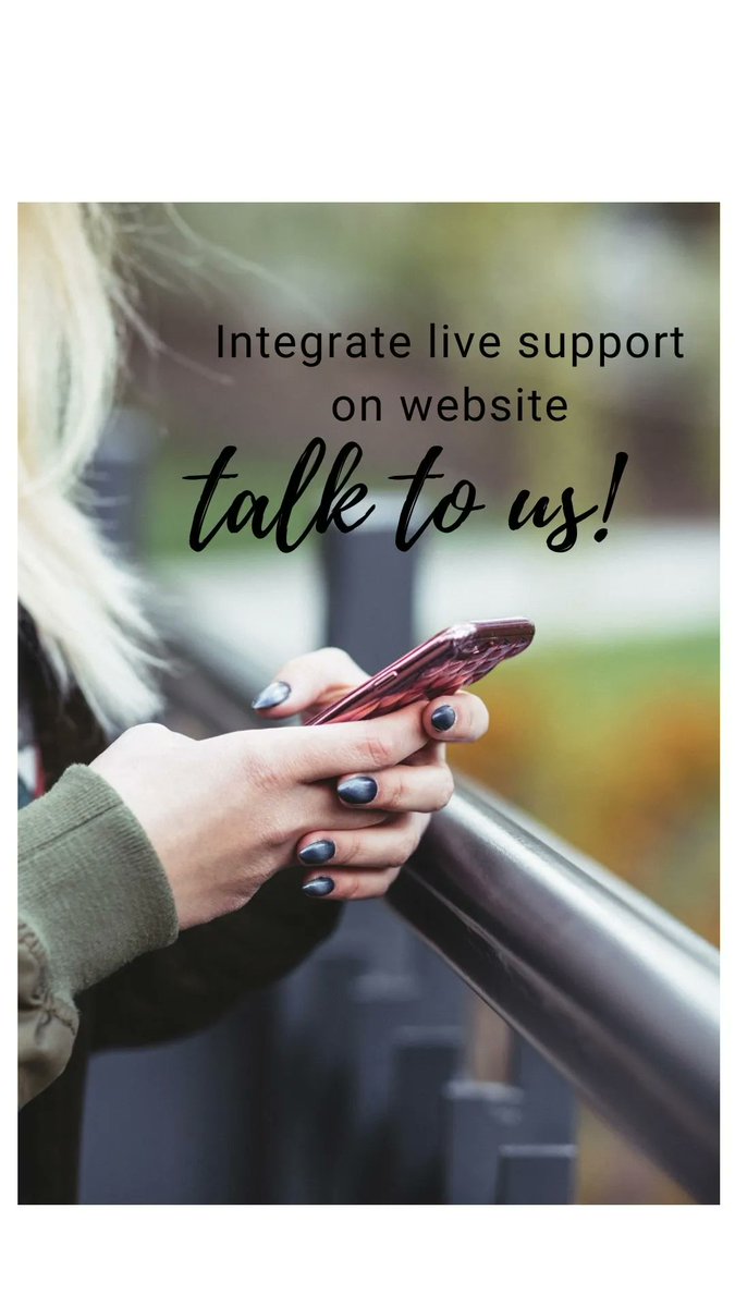 Keep your website interaction real-time #realtimesupport #customizations #webinteraction #contact