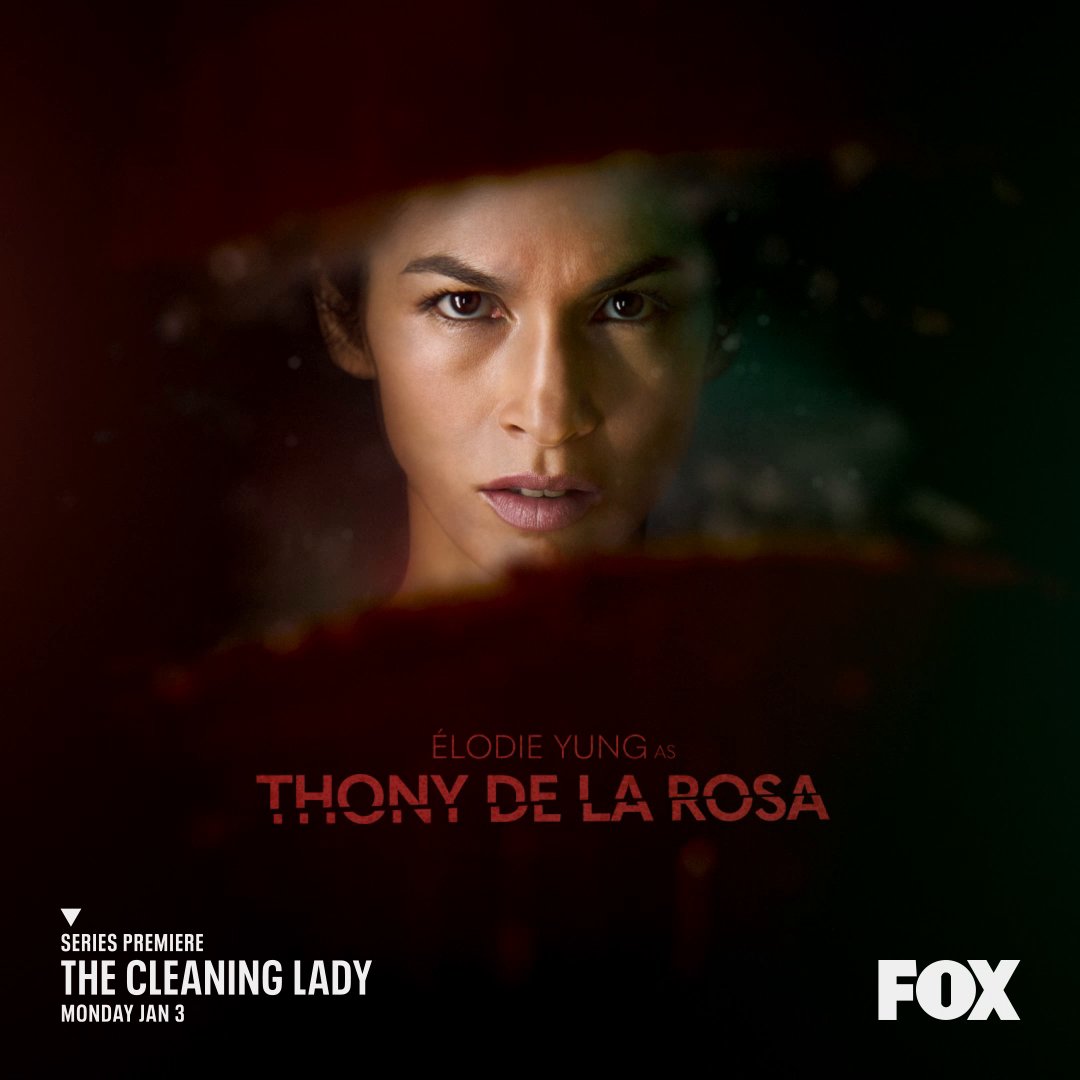 The Cleaning Lady FOX on "Put hands together the astonishing @ElodieYung starring as Thony De La Rosa. 👏 #TheCleaningLady / Twitter
