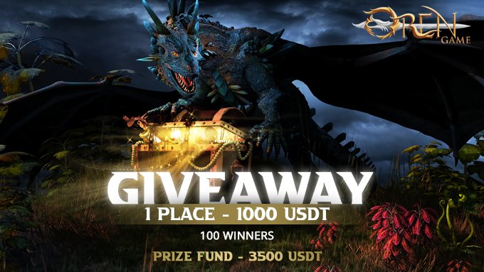 orengame's tweet photo. #GIVEAWAY to celebrate upcoming IGO!

There is huge event with 100 winning places🤯 Go to our Telegram to participate: https://t.co/yoIGV27Qsh
Or start with extremely short form: https://t.co/68mnIavvpj
 
Win $OREN and up to 1000 USD! 

You have time only till Dec 19😉

#P2E #NFT https://t.co/zpezFkaEiN