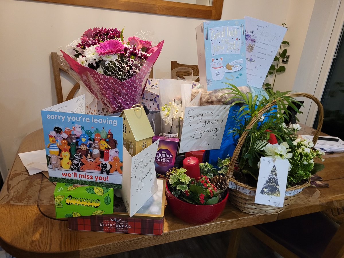 Thank you all so much for the lovely gifts. I am truly blessed. Missing you all already. Xx