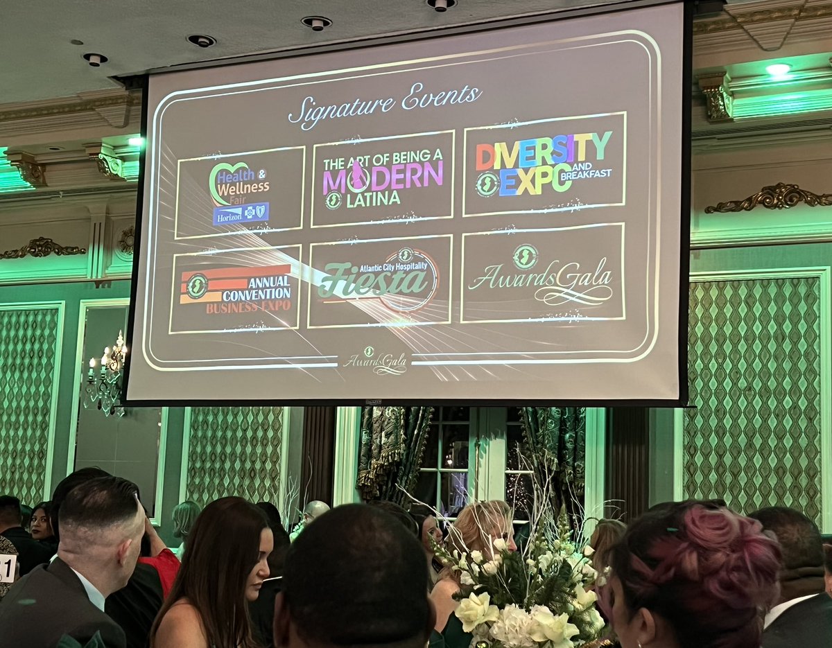 We had an amazing time representing AT&amp;T a sponsor in the NJ Hispanic Chamber of Commerce Awards Gala. We celebrated all the accomplishments from our Hispanic entrepreneurs doing amazing work in the community. Thank you @Jf_divis5 &amp; team for the invite
