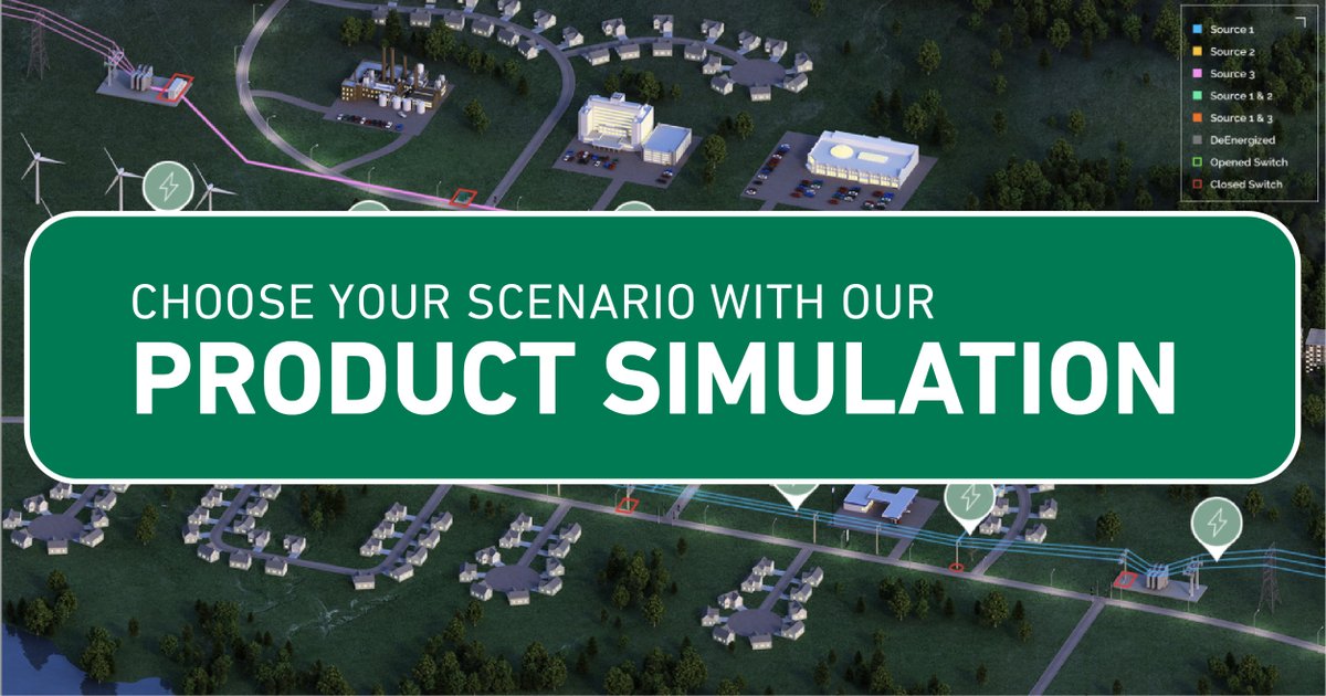SandCElectric's tweet photo. S&amp;C’s TripSaver® II Cutout-Mounted Recloser uses the best of both fuse-blowing and fuse-saving methods to provide advanced lateral protection on the #DistributionGrid. Try our simulation to discover the benefits of a TripSaver II recloser pilot. #TripSaver https://t.co/4iTyCFmQho https://t.co/4FOdQbh1s7