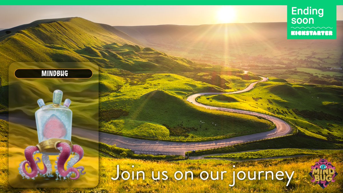 Join us on our journey! The last 24 hours of our campaign have arrived and the Mindbug is looking ahead. We are overwhelmed by the progress of the campaign and want to thank all supporters!

Spread the word and re-tweet this post.

kickstarter.com/projects/nerdl…