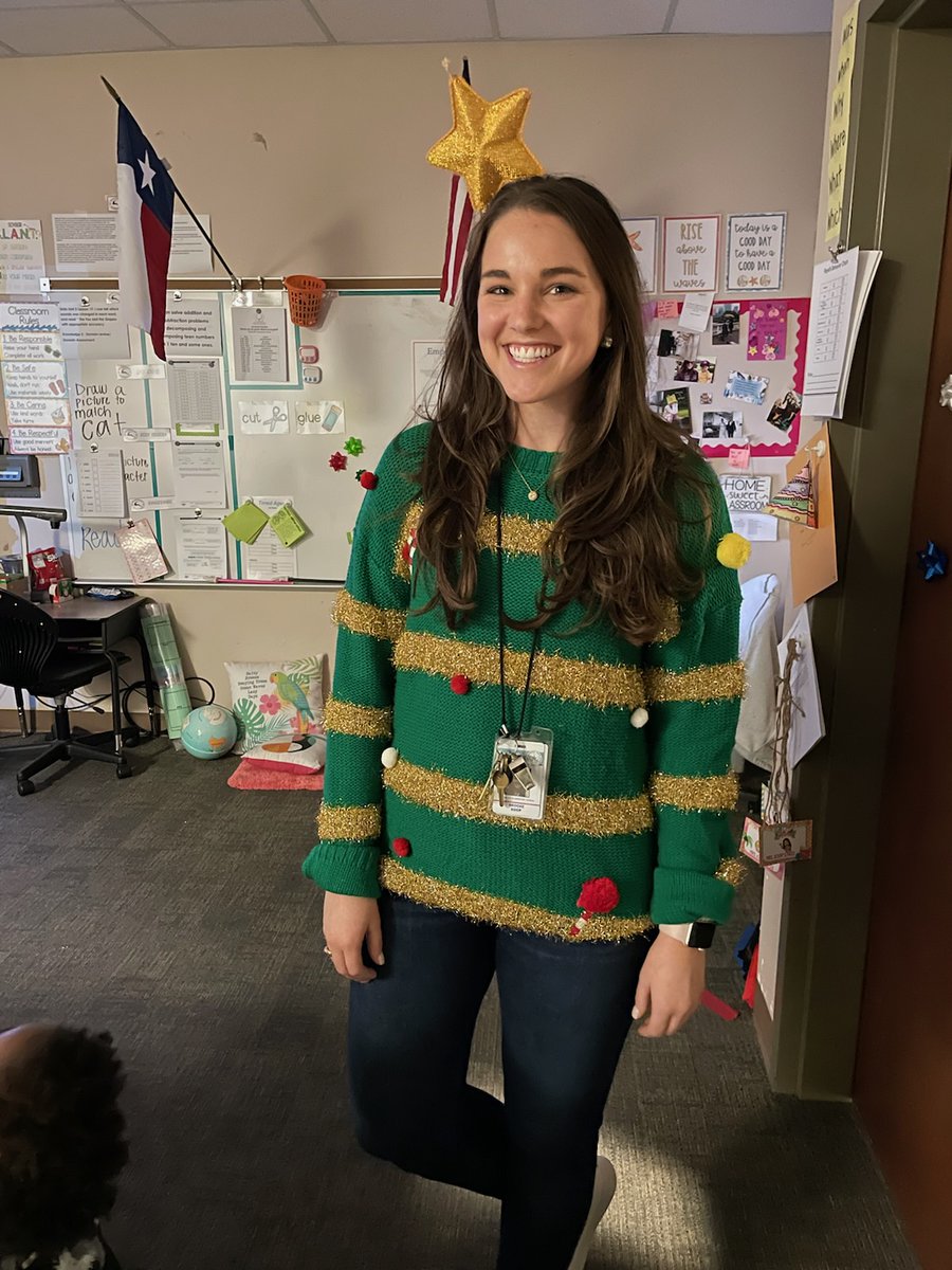 eickenrohtelem's tweet photo. Enjoying our holiday sweaters at Eickenroht. #springisduglysweaters @believe_EC2020 https://t.co/OAhsoYkk3Z