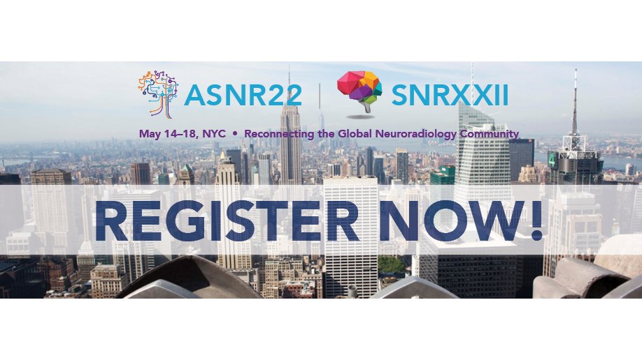 The American Society of Neuroradiology tweet media